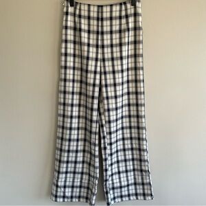 Princess Polly Euros Pants Black/White Size 4
